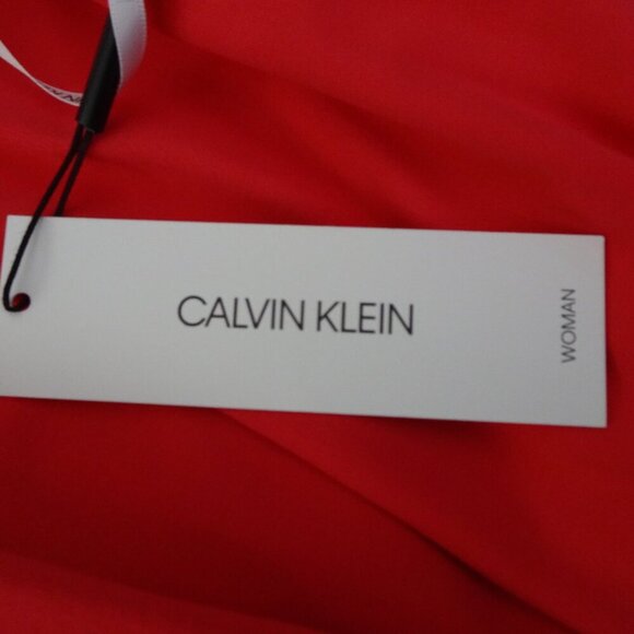 Calvin Klein T-Shirt Dress Women's Plus Size 24W Pink Coral Button Front - Picture 8 of 11